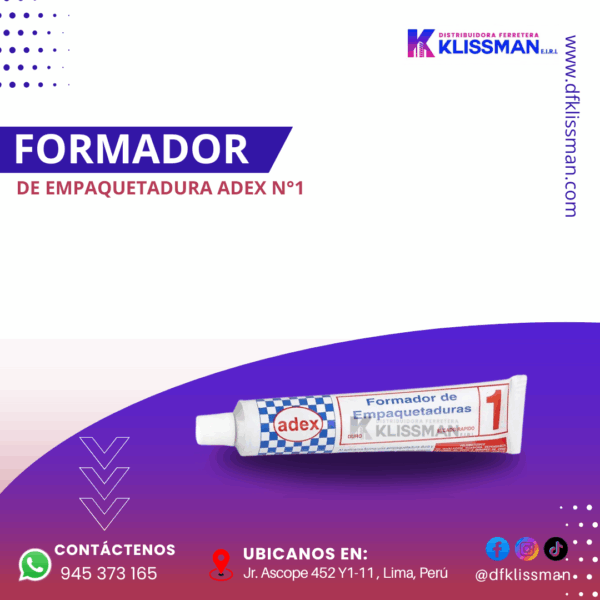 FORMADOR DE EMPAQUETADURA ADEX - Imagen 2