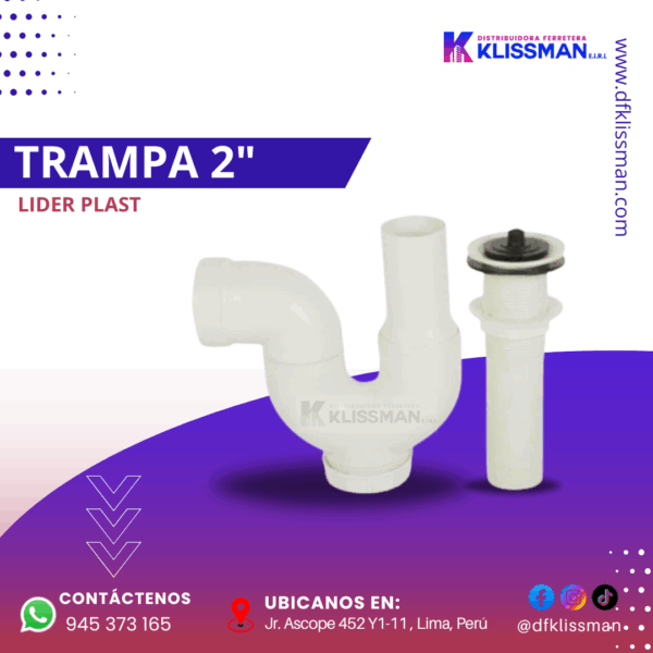 TRAMPA PVC 2”