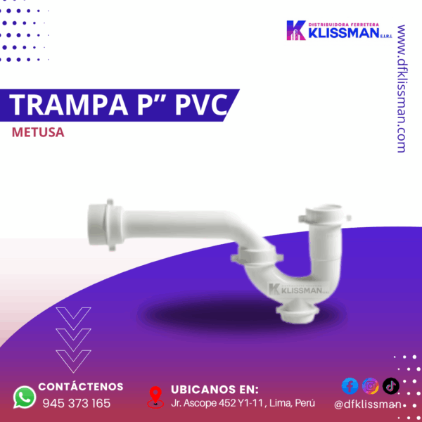 TRAMPA P” PVC - Imagen 2