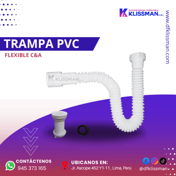 TRAMPA PVC FLEXIBLE C&A