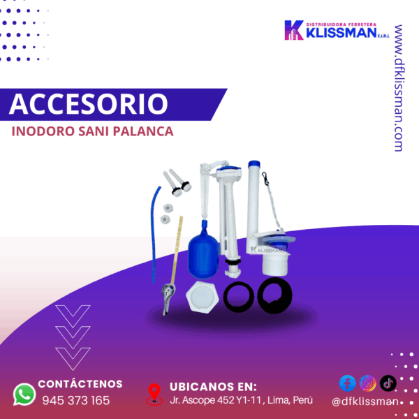 ACCESORIO DE INODORO 7/8"