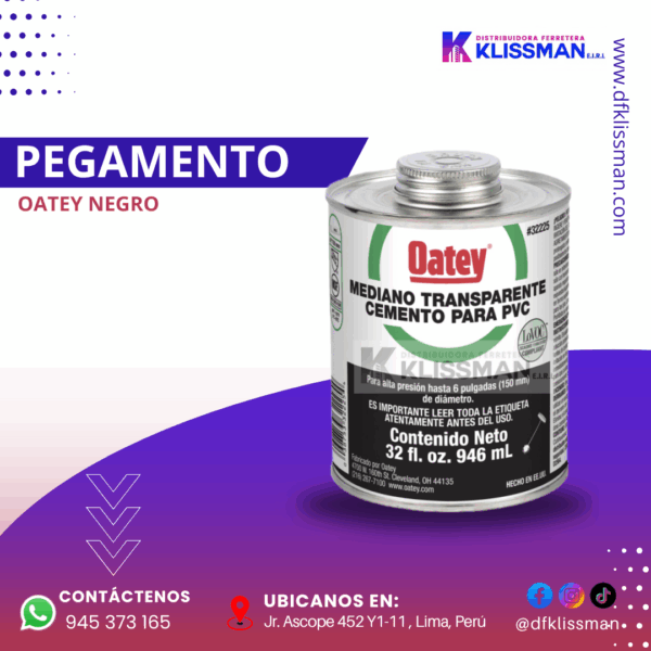 PEGAMENTO OATEY - Imagen 4
