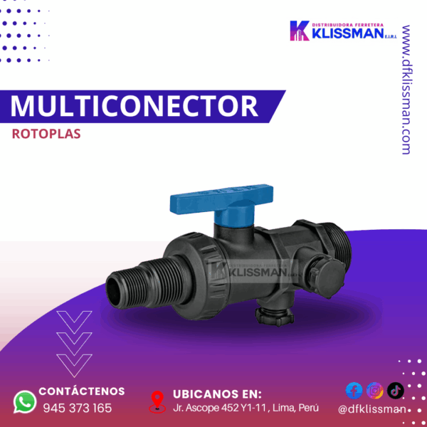 MULTICONECTOR ROTOPLAS