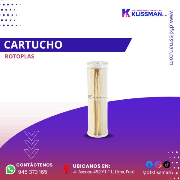 CARTUCHO ROTOPLAS