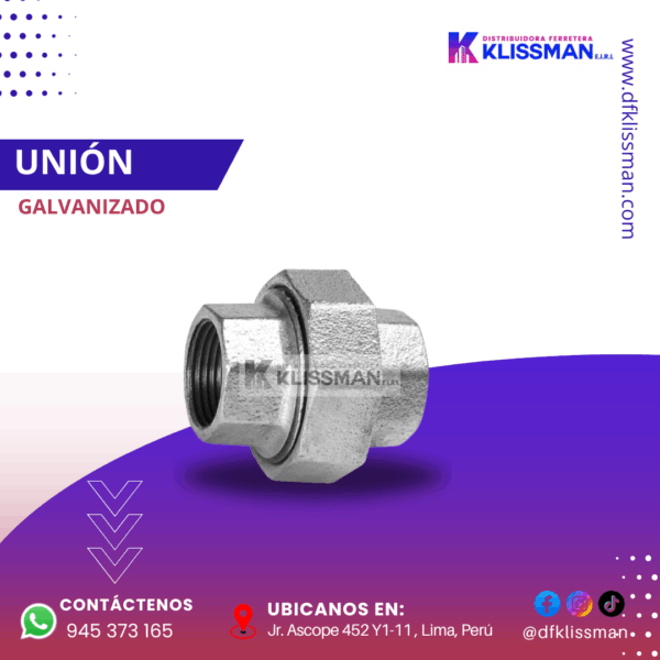 UNIÓN GALVANIZADO