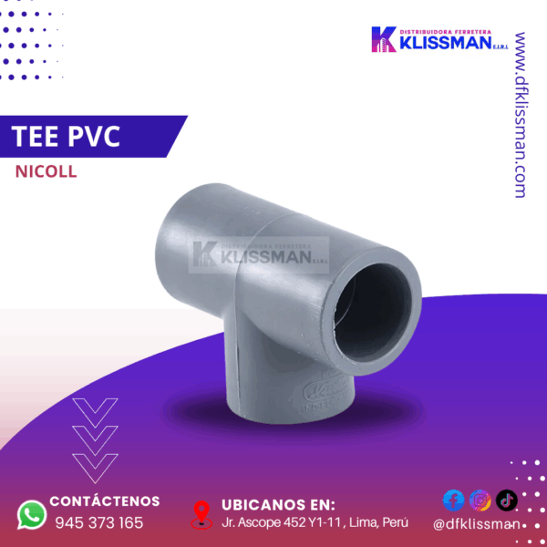 TEE PVC NICOLL