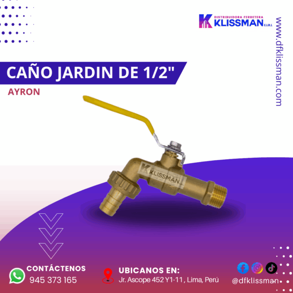 CAÑO JARDÍN AYRON